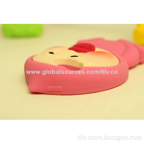 Cute silicone cellphone cases for iPhone 5